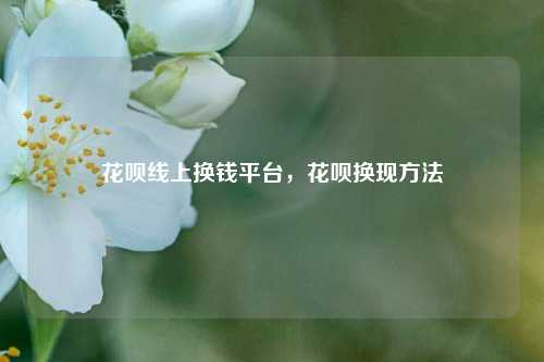 花呗线上换钱平台，花呗换现方法